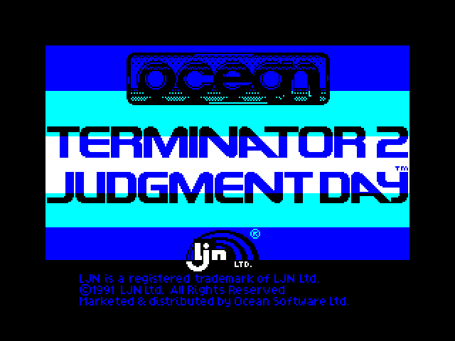 Terminator 2: Judgment Day — ZX SPECTRUM GAME ИГРА