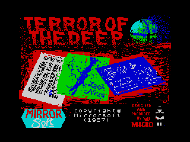 Terror of the Deep — ZX SPECTRUM GAME ИГРА