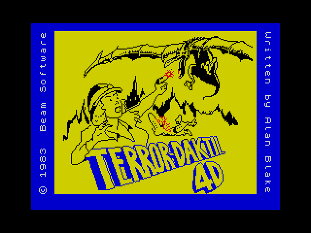 Terror-Daktil 4D — ZX SPECTRUM GAME ИГРА