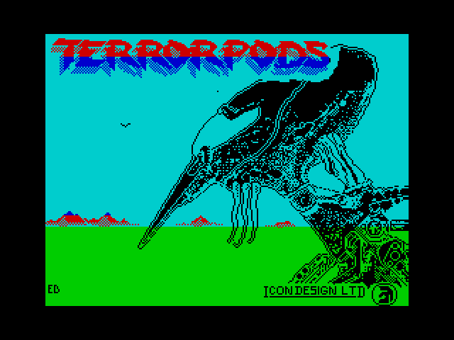 Terrorpods — ZX SPECTRUM GAME ИГРА