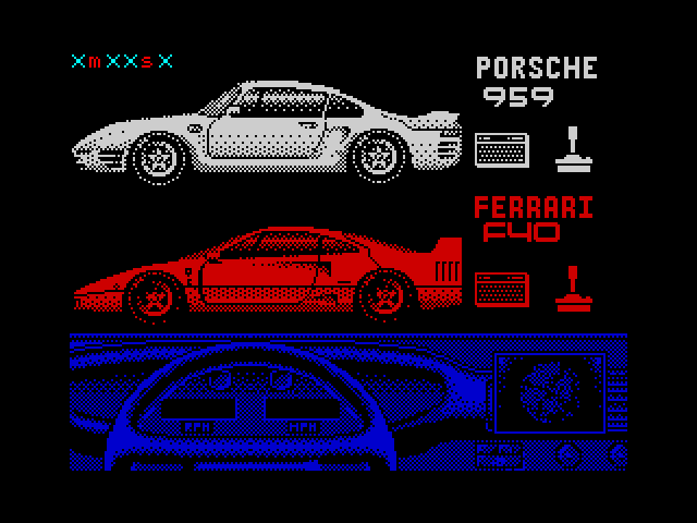 The Duel: Test Drive II — ZX SPECTRUM GAME ИГРА