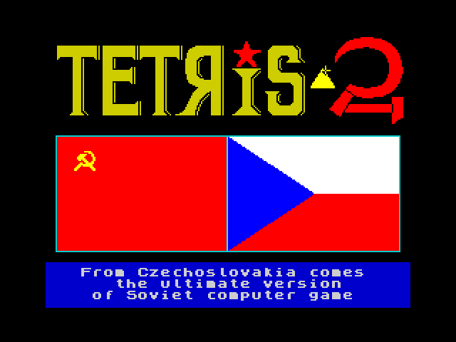 Tetris 2 — ZX SPECTRUM GAME ИГРА