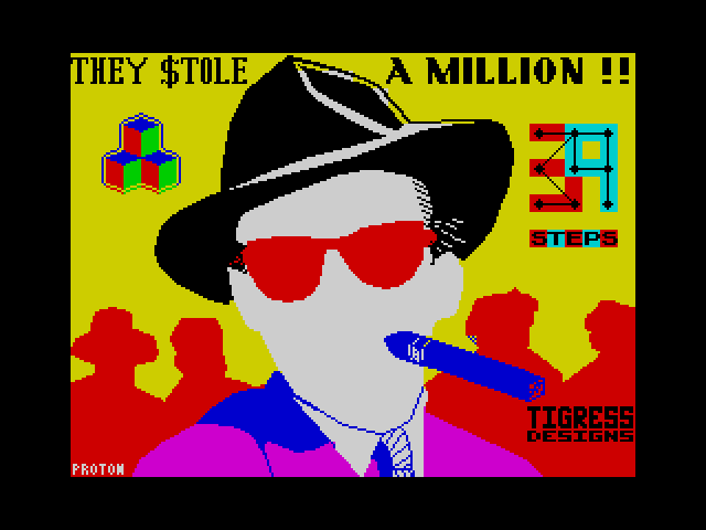 They Stole a Million — ZX SPECTRUM GAME ИГРА