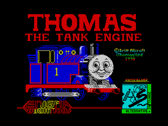 Thomas the Tank Engine  — ZX SPECTRUM GAME