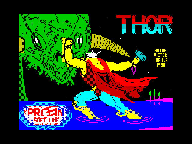 Thor — ZX SPECTRUM GAME ИГРА