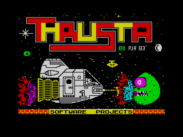 Thrusta — ZX SPECTRUM GAME ИГРА