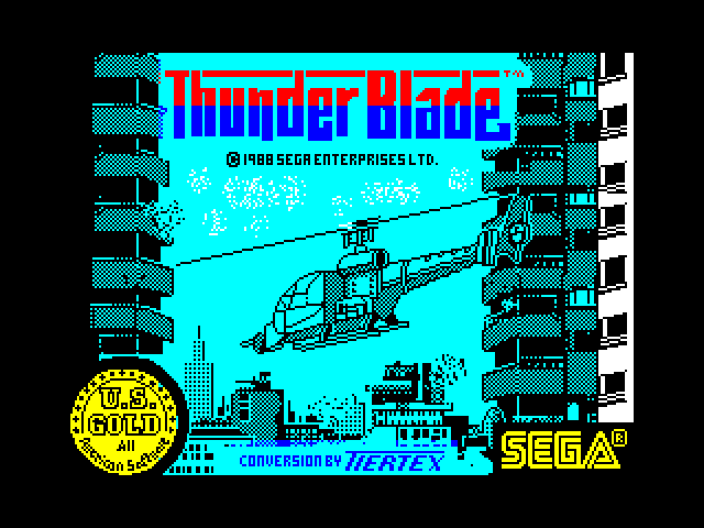 Thunder Blade — ZX SPECTRUM GAME