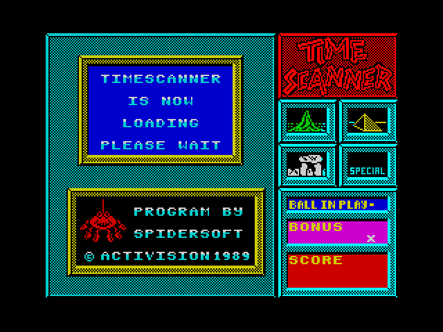 Time Scanner — ZX SPECTRUM GAME ИГРА