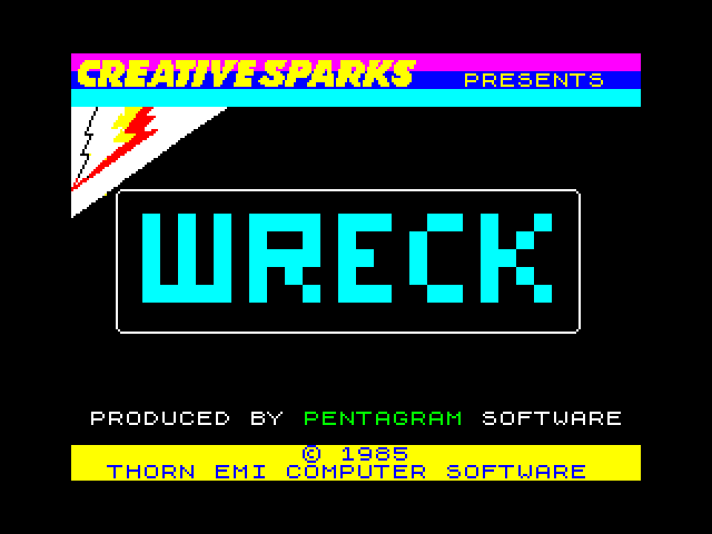 Time Wreck — ZX SPECTRUM GAME ИГРА