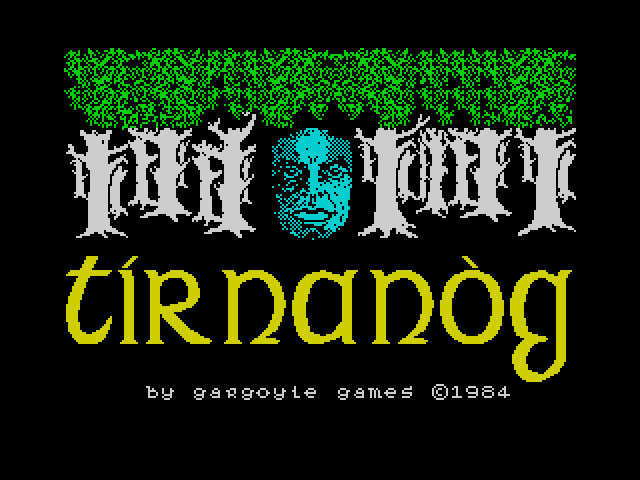 Tir Na Nog — ZX SPECTRUM GAME