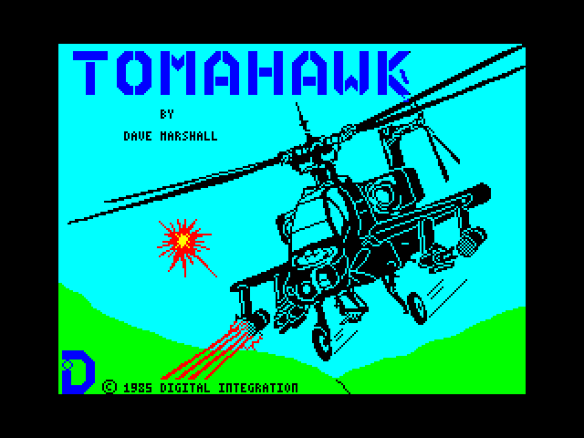 Tomahawk — ZX SPECTRUM GAME ИГРА