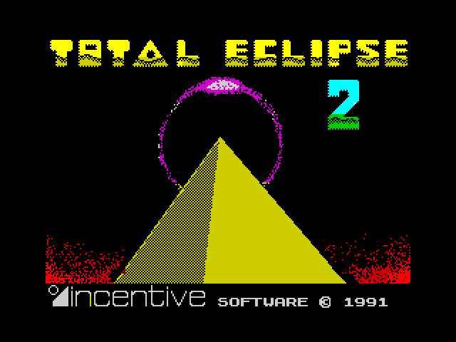 Total Eclipse 2: The Sphinx Jinx — ZX SPECTRUM GAME ИГРА