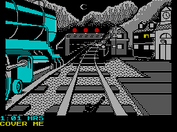 The Train: Escape to Normandy — ZX SPECTRUM GAME ИГРА