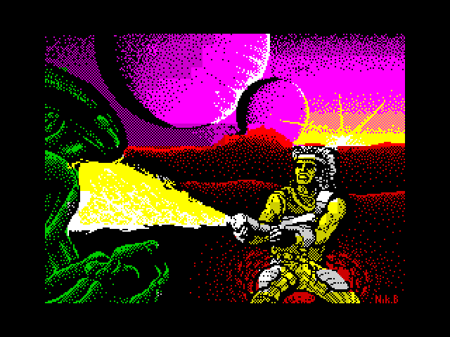 Trantor: The Last Stormtrooper — ZX SPECTRUM GAME ИГРА