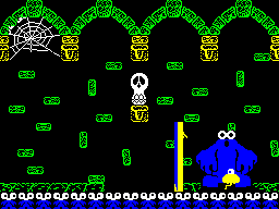 Through the Trap Door — ZX SPECTRUM GAME