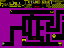 Tutankhamun — ZX SPECTRUM GAME ИГРА