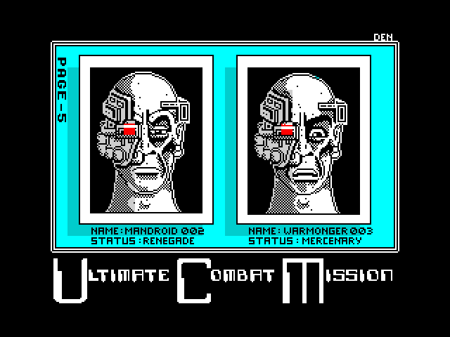 Ultimate Combat Mission — ZX SPECTRUM GAME ИГРА