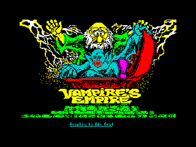 Vampire's Empire — ZX SPECTRUM GAME