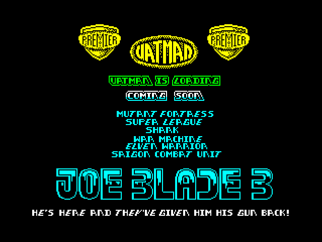 Vatman — ZX SPECTRUM GAME ИГРА