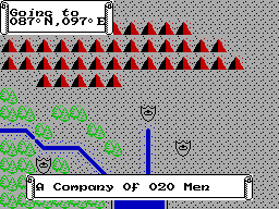 War in Middle Earth — ZX SPECTRUM GAME ИГРА