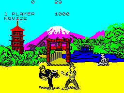 The Way of the Exploding Fist — ZX SPECTRUM GAME
