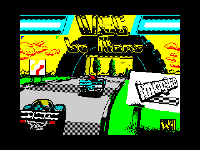 WEC Le Mans — ZX SPECTRUM GAME