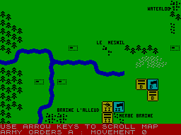 Wellington at Waterloo — ZX SPECTRUM GAME