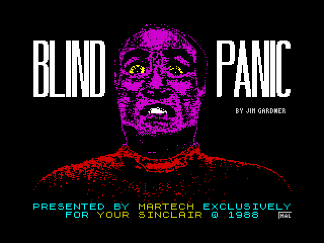 Blind Panic — ZX SPECTRUM GAME ИГРА