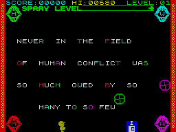 Who Said That? — ZX SPECTRUM GAME ИГРА