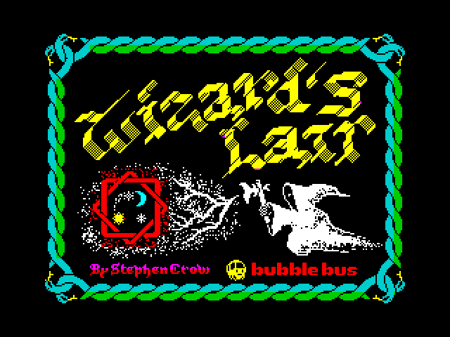 Wizard's Lair — ZX SPECTRUM GAME ИГРА