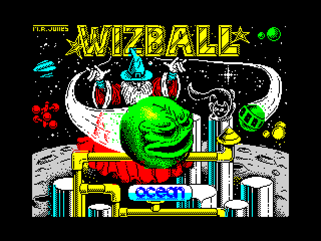 Wizball — ZX SPECTRUM GAME ИГРА