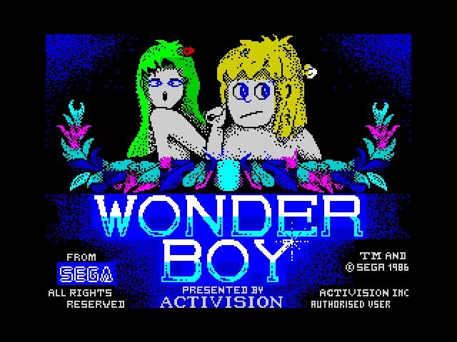 Wonder Boy — ZX SPECTRUM GAME