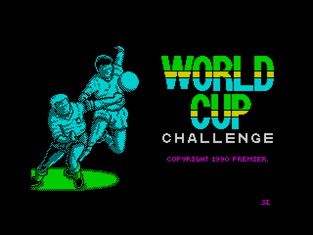 World Cup Challenge — ZX SPECTRUM GAME