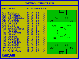 World Cup Challenge — ZX SPECTRUM GAME
