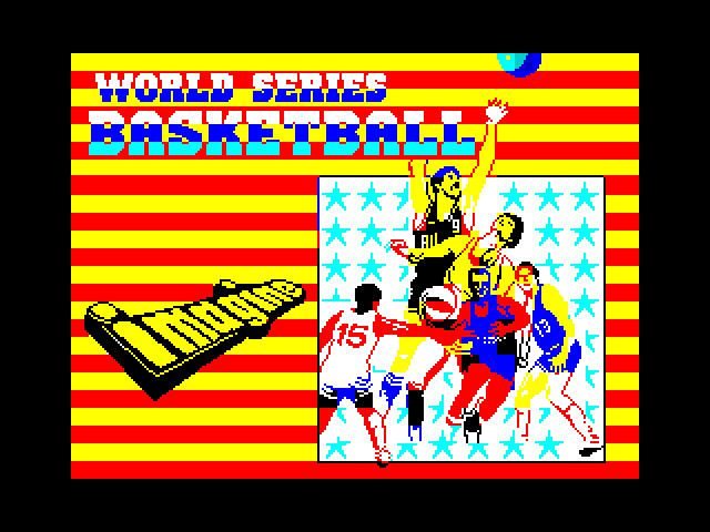 World Series Basketball — ZX SPECTRUM GAME ИГРА