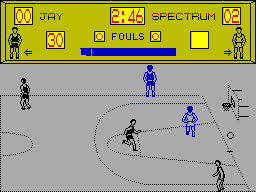 World Series Basketball — ZX SPECTRUM GAME ИГРА