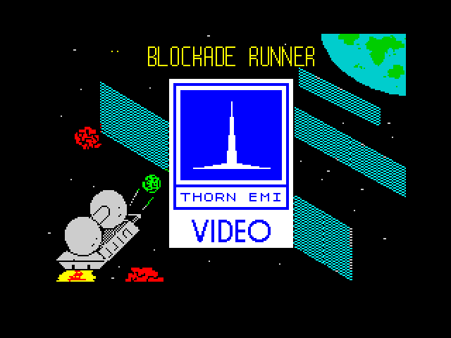 Blockade Runner — ZX SPECTRUM GAME ИГРА