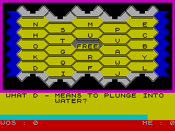 Block-Buster — ZX SPECTRUM GAME ИГРА