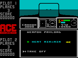 ACE 2: The Ultimate Head to Head Conflict — ZX SPECTRUM GAME ИГРА