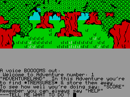 Adventureland — ZX SPECTRUM GAME ИГРА