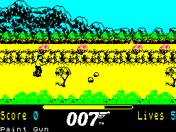 The Living Daylights - The Computer Game — ZX SPECTRUM GAME ИГРА