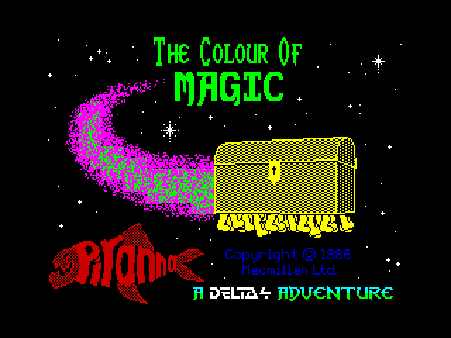 The Colour of Magic — ZX SPECTRUM GAME ИГРА