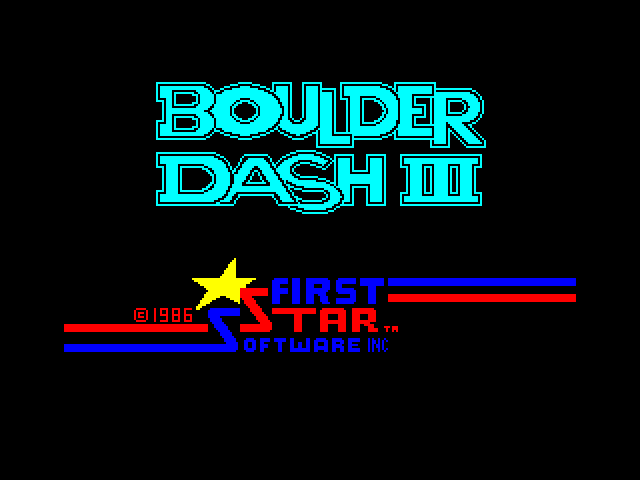Boulder Dash III — ZX SPECTRUM GAME ИГРА