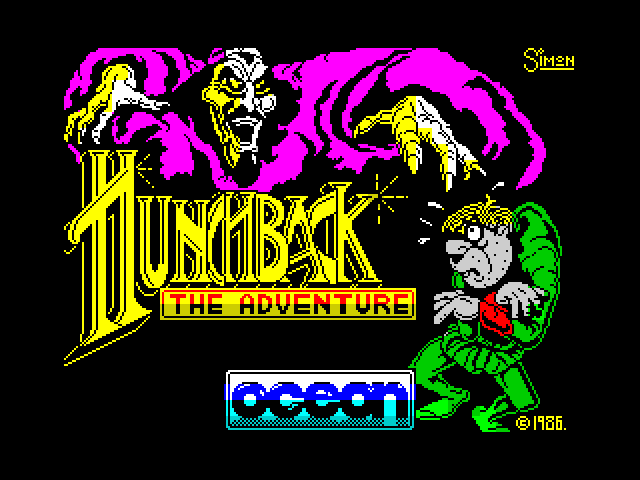 Hunchback - The Adventure — ZX SPECTRUM GAME ИГРА