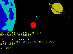 Message from Andromeda — ZX SPECTRUM GAME ИГРА