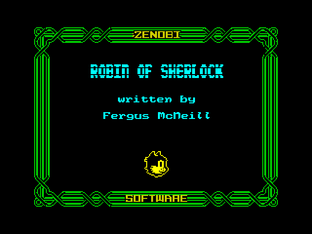 Robin of Sherlock — ZX SPECTRUM GAME ИГРА