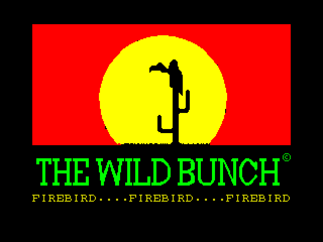 The Wild Bunch — ZX SPECTRUM GAME ИГРА
