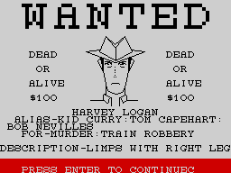 The Wild Bunch — ZX SPECTRUM GAME ИГРА
