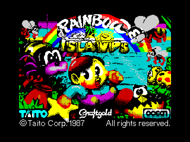 Rainbow Islands — ZX SPECTRUM GAME ИГРА