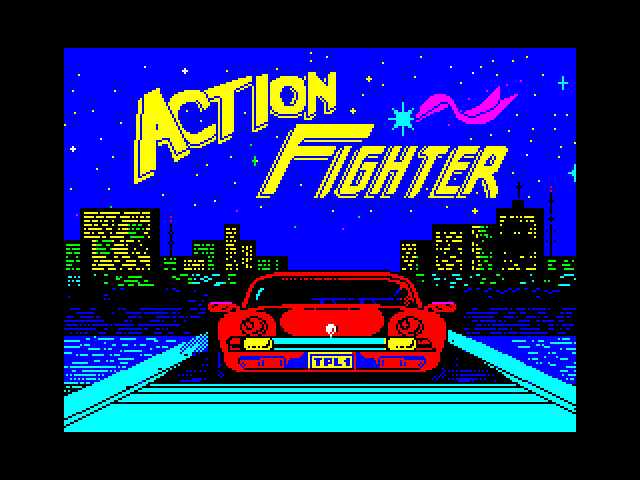 Action Fighter — ZX SPECTRUM GAME ИГРА